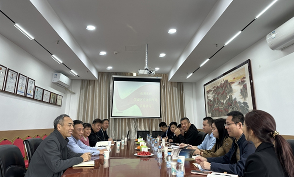 罗湖区住房和建设局局领导王朝晖率队来我司考察